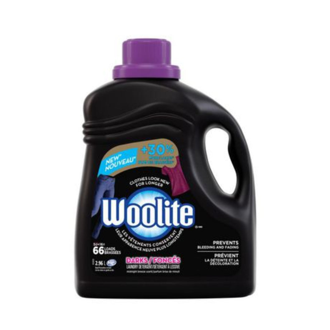 Woolite Darks, Laundry Detergent, 2.6 L, With Colour Renew-Clothes Look New Longer