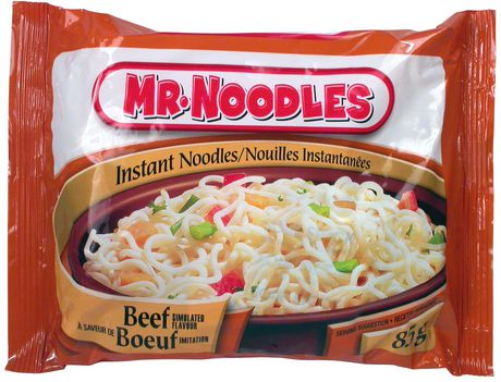 Mr. Noodles Beef: 85 g