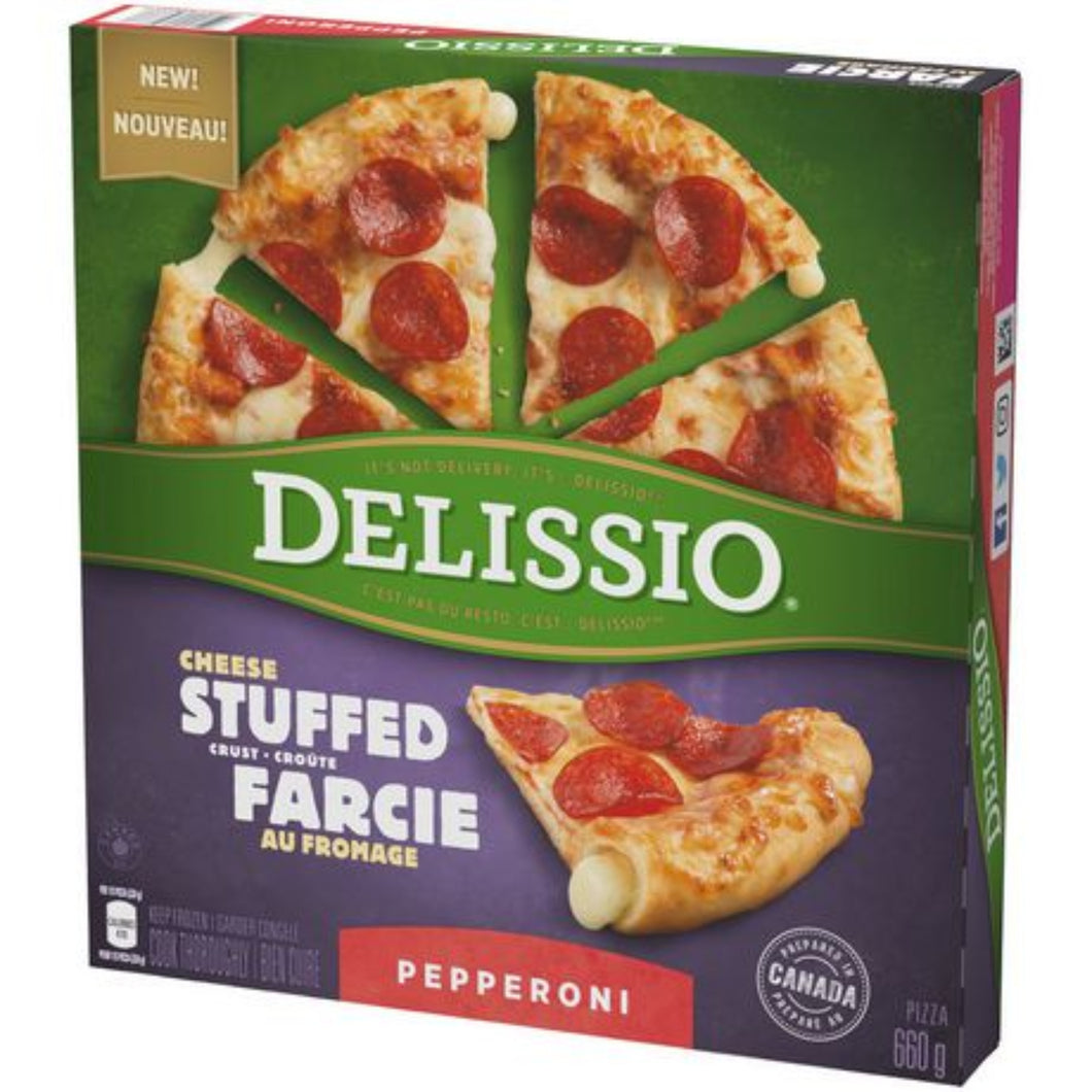 DELISSIO Stuffed Crust Pizza Pepperoni - 660 g