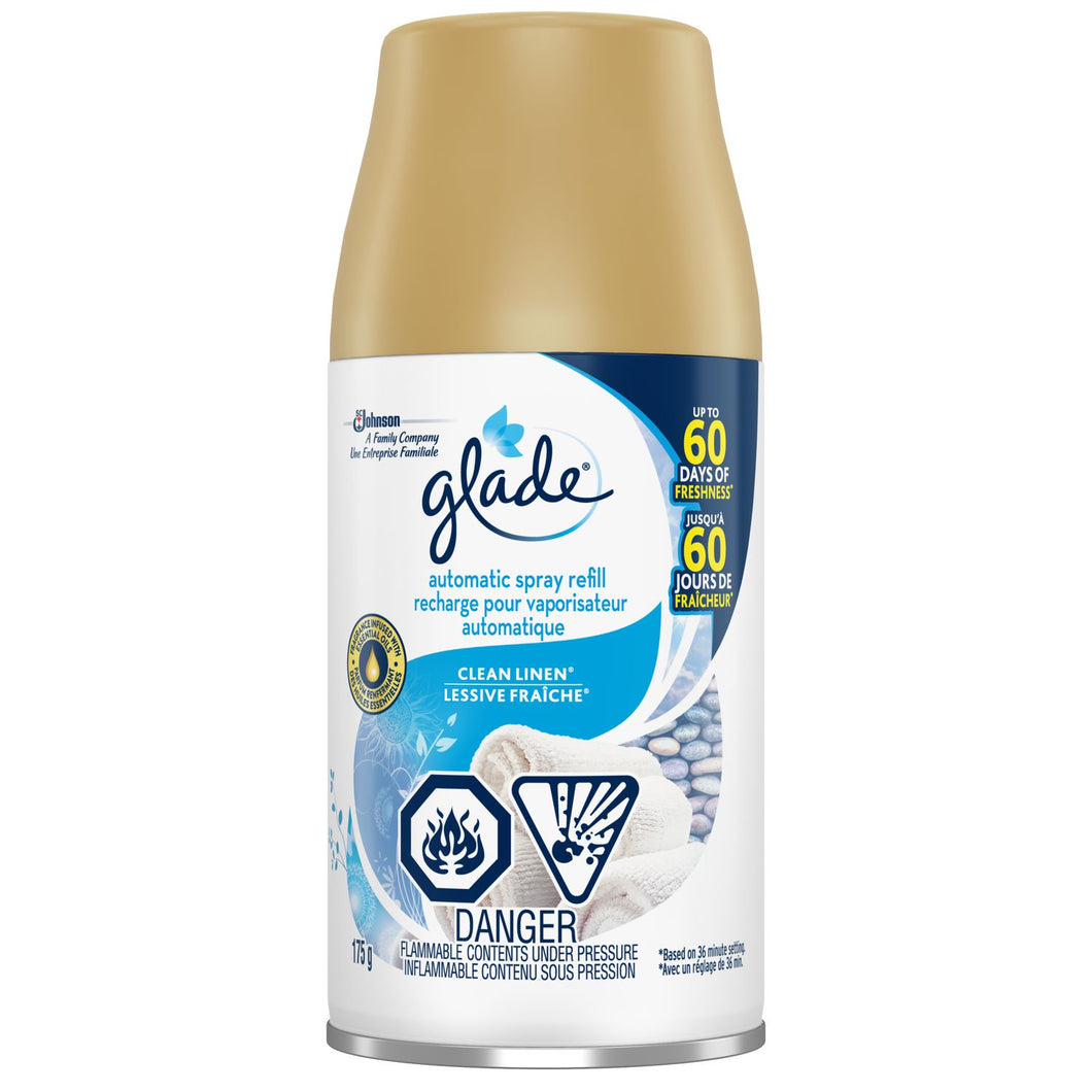 Glade · Automatic spray refill clean linen 175 g
