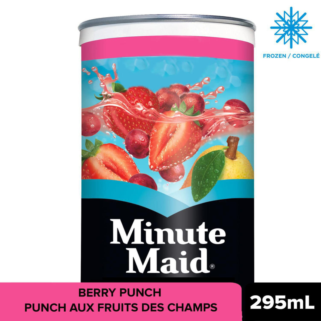 Minute Maid Berry Punch Frozen Concentrate 295 mL can