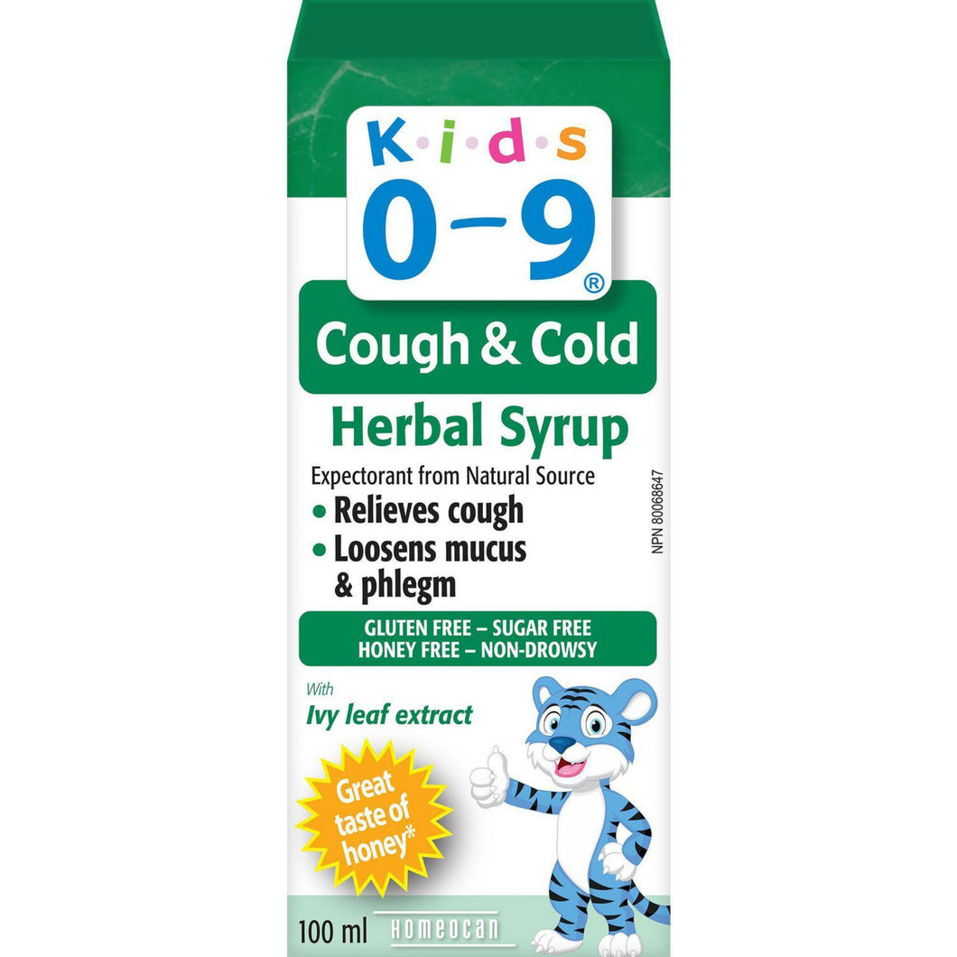 Kids 0-9 Cough & Cold Herbal Syrup | 100 mL