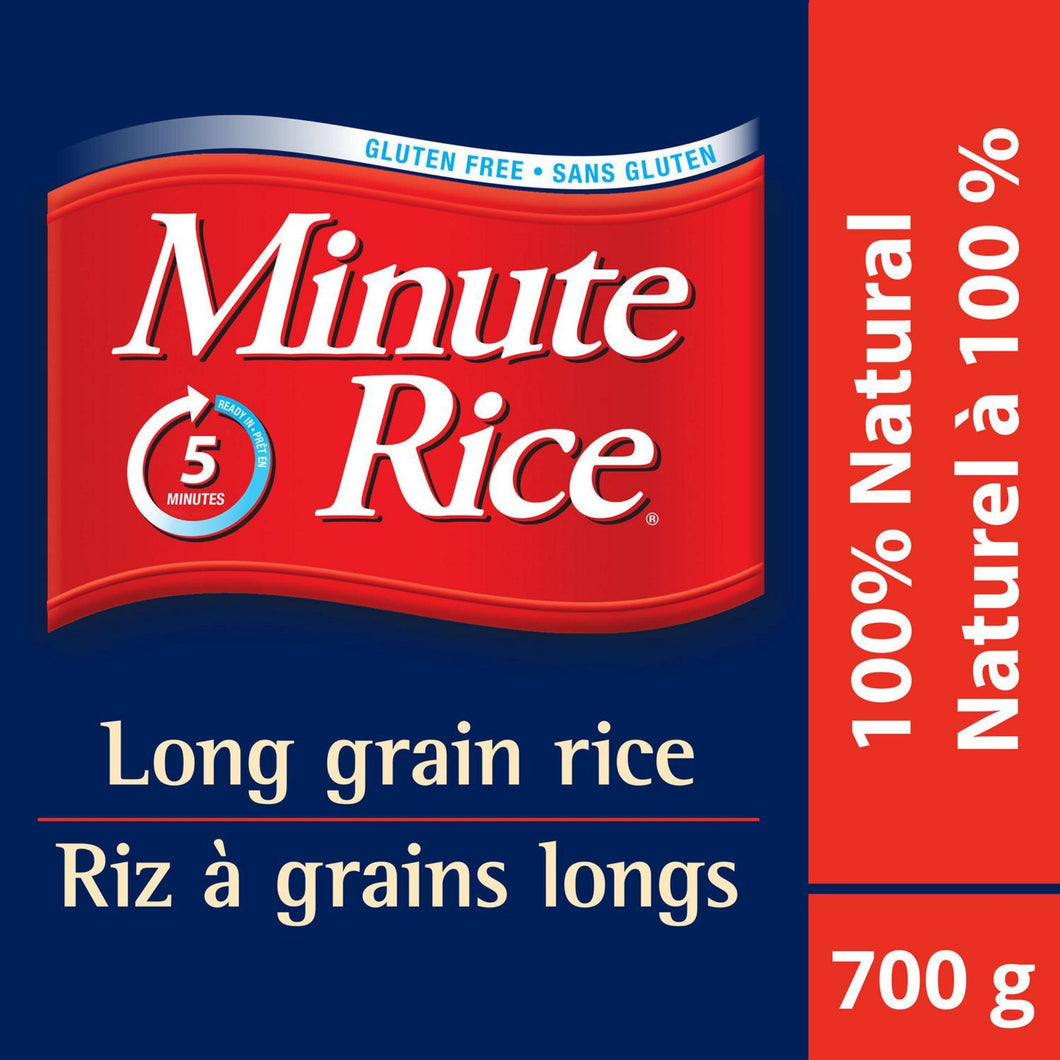 Minute Rice Premium Instant Long Grain White Rice, 700g