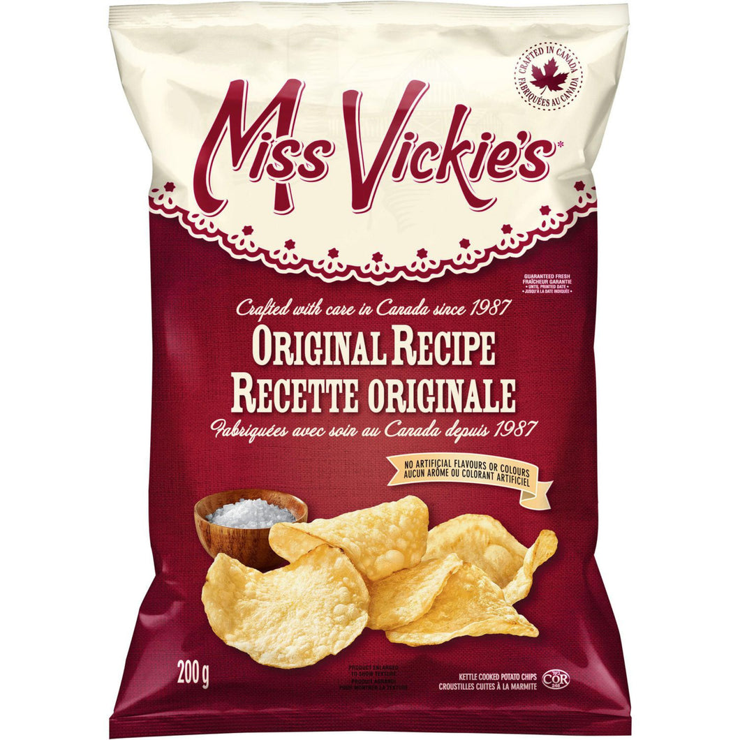 Miss Vickie's Original Recipe Kettle Cooked Potato Chips | 200GM