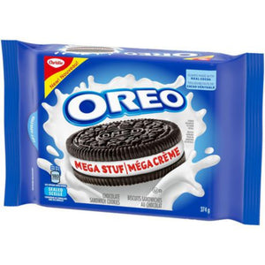 OREO Mega Stuf Sandwich Cookies | 374 g