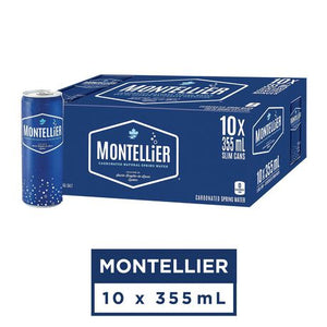 Montellier Sparkling Water, 10×355 ml