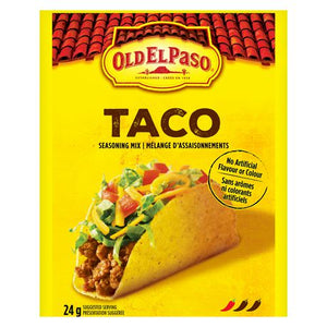 Old El Paso Taco Seasoning Mix:24 g