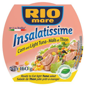 Insalatissime Corn and Light Tuna Salad: 160 h
