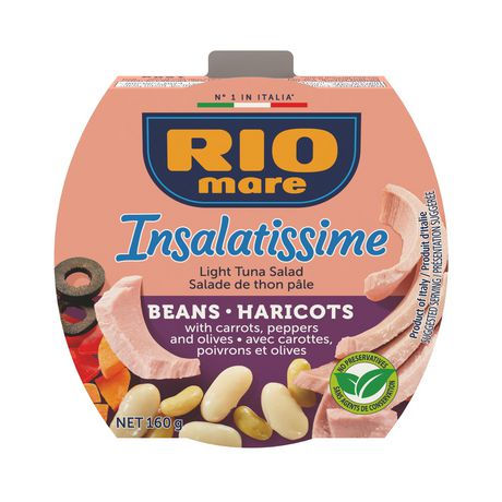 Insalatissime Beans and Light Tuna Salad
: 160 g