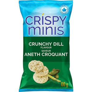 Quaker Crispy Minis Gluten-Free Crunchy Dill Rice Chips | 100GM