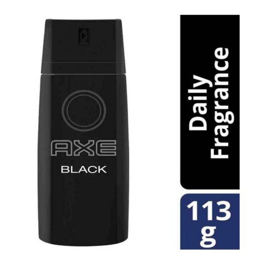 AXE Deodorant Body Spray Refreshing Fragrance Black Variant antibacterial odour protection 113 g