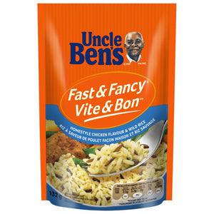 Uncle Ben's Fast and Fancy Homestyle Chicken Wild Rice - 132 g