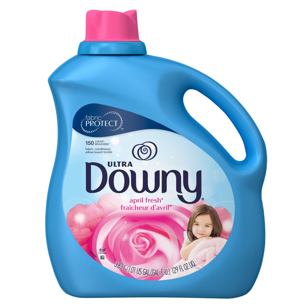 Ultra Downy® April Fresh™ Liquid Fabric Conditioner (Fabric Softener). 3.83 L