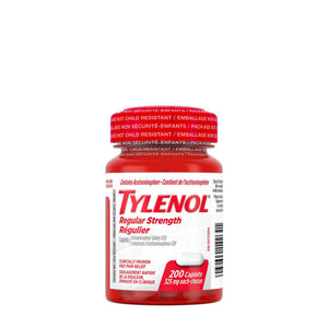 Tylenol Regular Strength Pain Relief Acetaminophen 325mg | 200Caplets