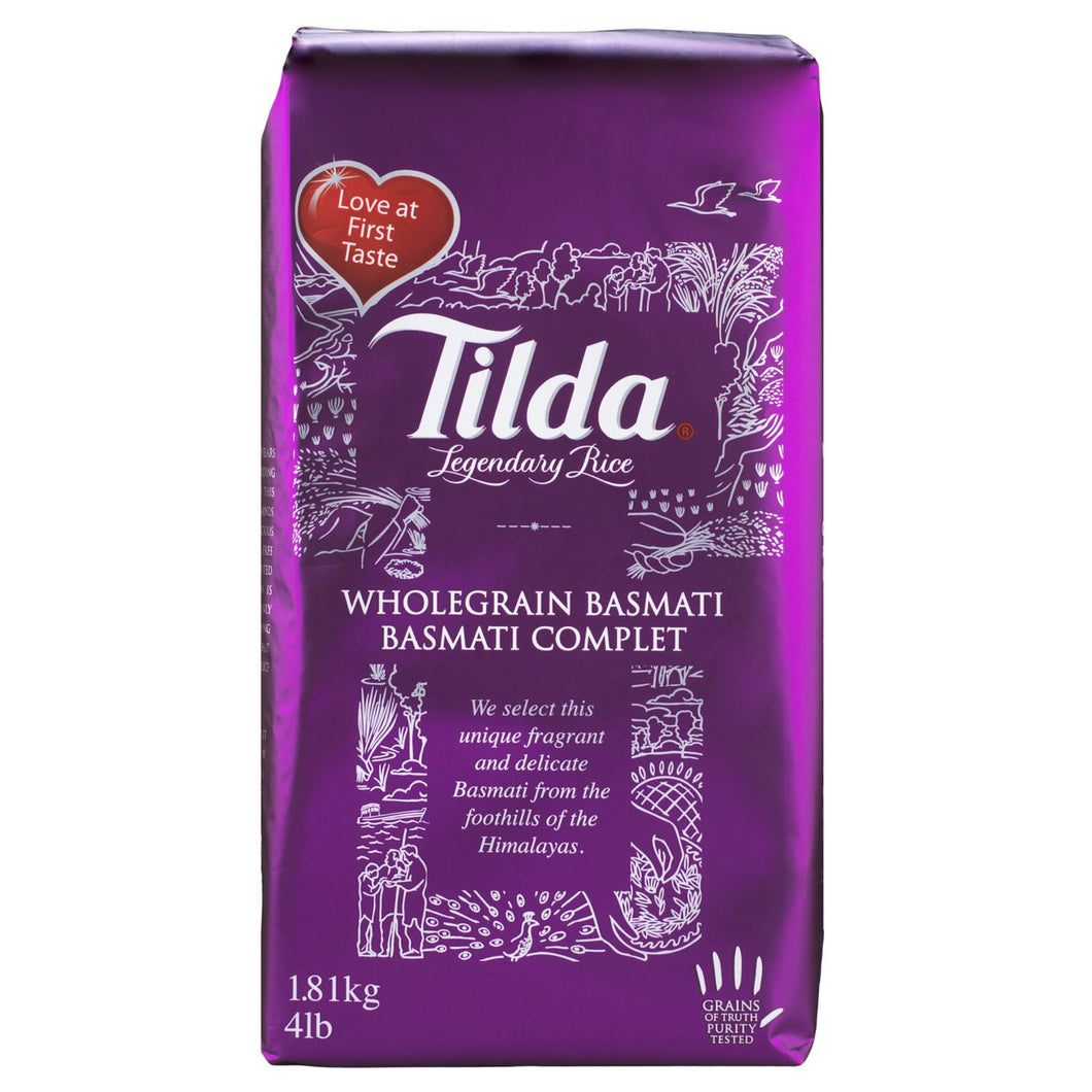Tilda Whole Grain Basmati Rice - 1.81 kg