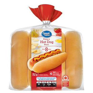 Great Value Hot Dog Buns