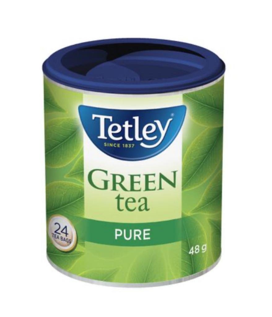 Tetley Pure Green Tea
- 24 tea bags