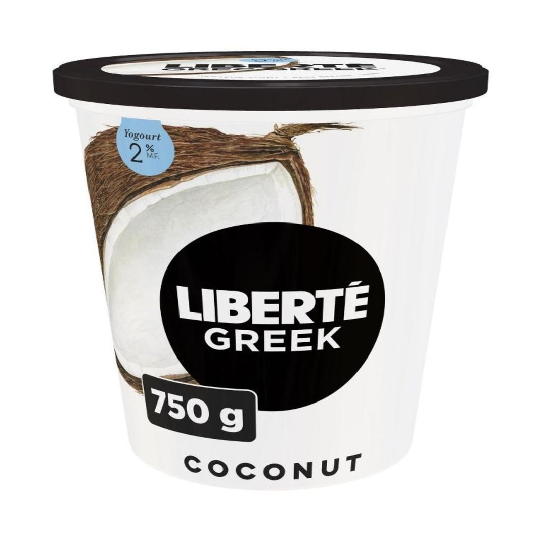 LIBERTÉ Greek Coconut 2% MF Yogurt - 750 g