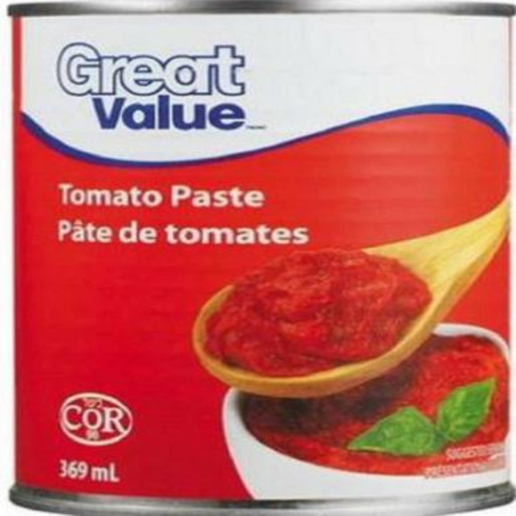 Great Value Tomato Paste
- 369 ml