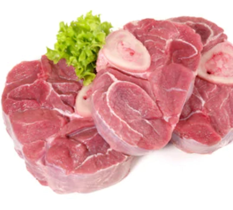 White veal with bone ( per Ib)