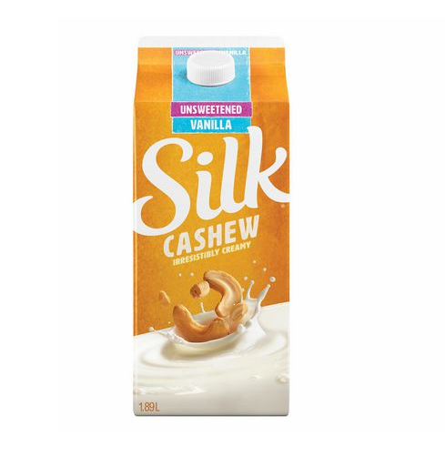 Silk · Creamy Cashew Beverage Unsweetened Vanilla 1.89L