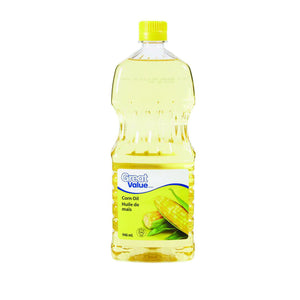 Great Value Corn Oil - 946 ml