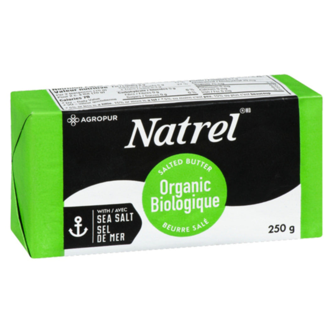 Natrel · Organic salted butter - 250g