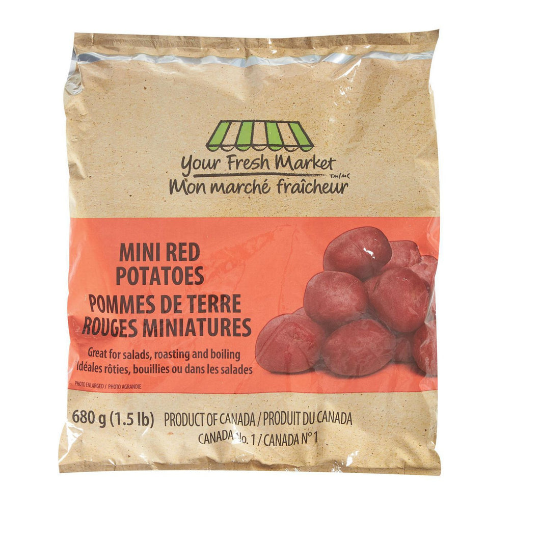 Your Fresh Market Mini Red Potatoes | 680 g