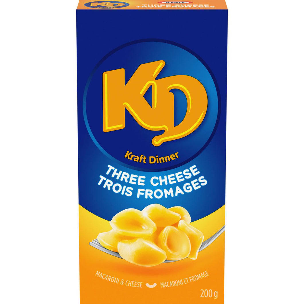 Kraft Dinner Three Cheese Macaroni & Cheese | 200g
