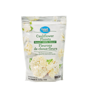 Great Value • Cauliflower Florets 500g
