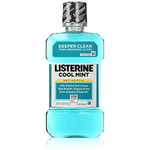 Listerine Antiseptic Mouthwash, Cool Mint - 250 ml