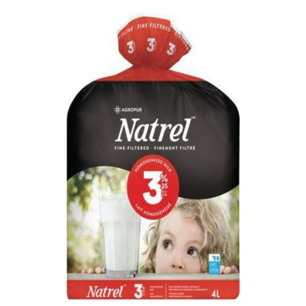 Natrel Fine-filtered 3.25% Homogenized Milk 4L
