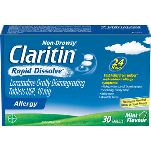 Claritin Rapid Dissolve | 30 Tablets