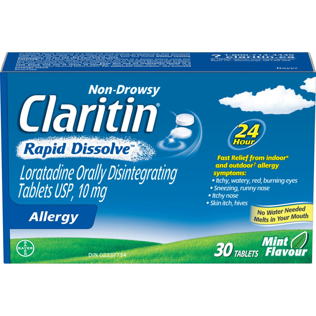 Claritin Rapid Dissolve | 30 Tablets