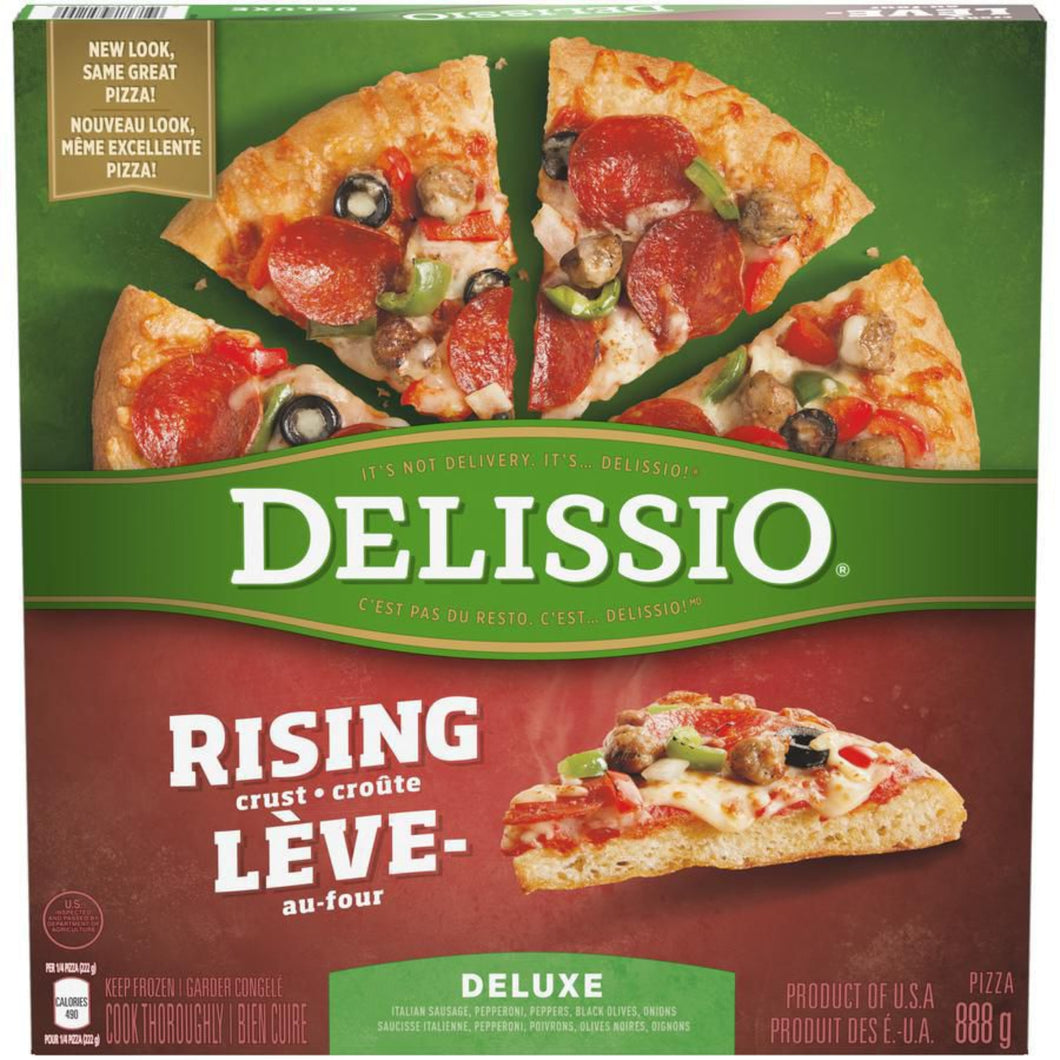 DELISSIO• Rising Crust Pizza Deluxe - 888 g