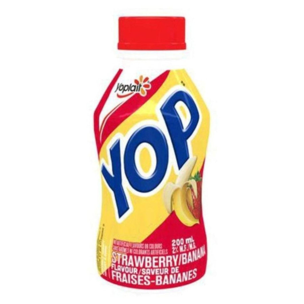 Yop by Yoplait Strawberry-Banana Drinkable Yogur
200ml