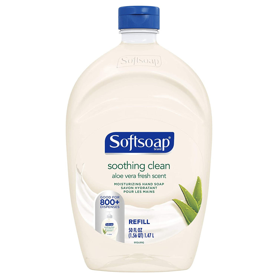 Softsoap Liquid Hand Soap Refill, Soothing Aloe Vera -1.47L