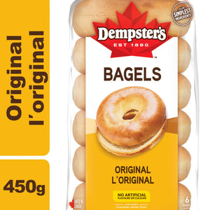 Dempster’s Original Bagels 450g