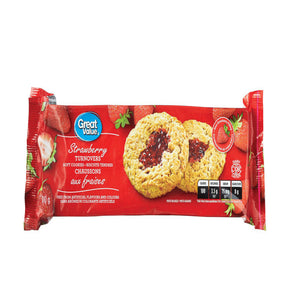 Great Value Strawberry Soft Baked Turnovers/Cookies - 300 g