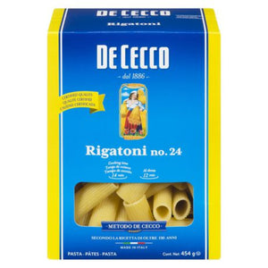 De Cecco Pasta Rigatoni No. 24 | 450 G