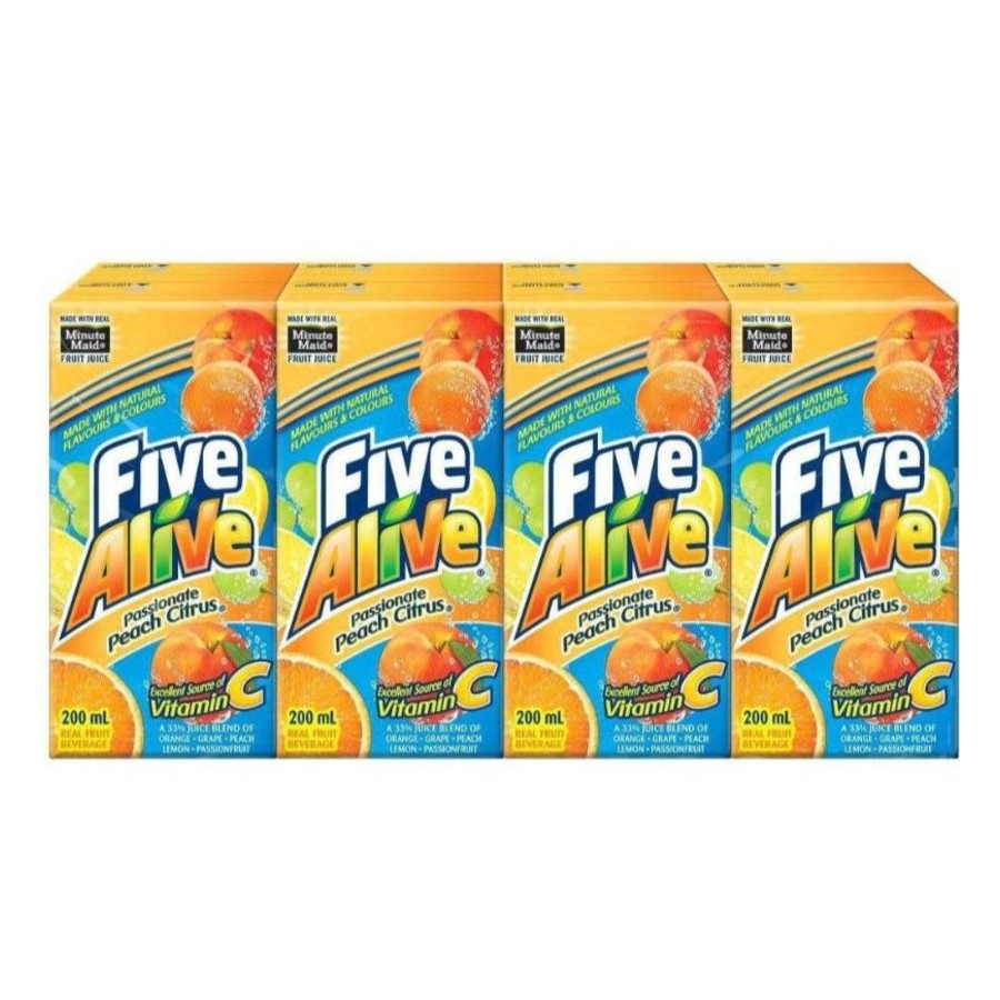 Five Alive • Passionate Peach Citrus 200 mL, 8 pack