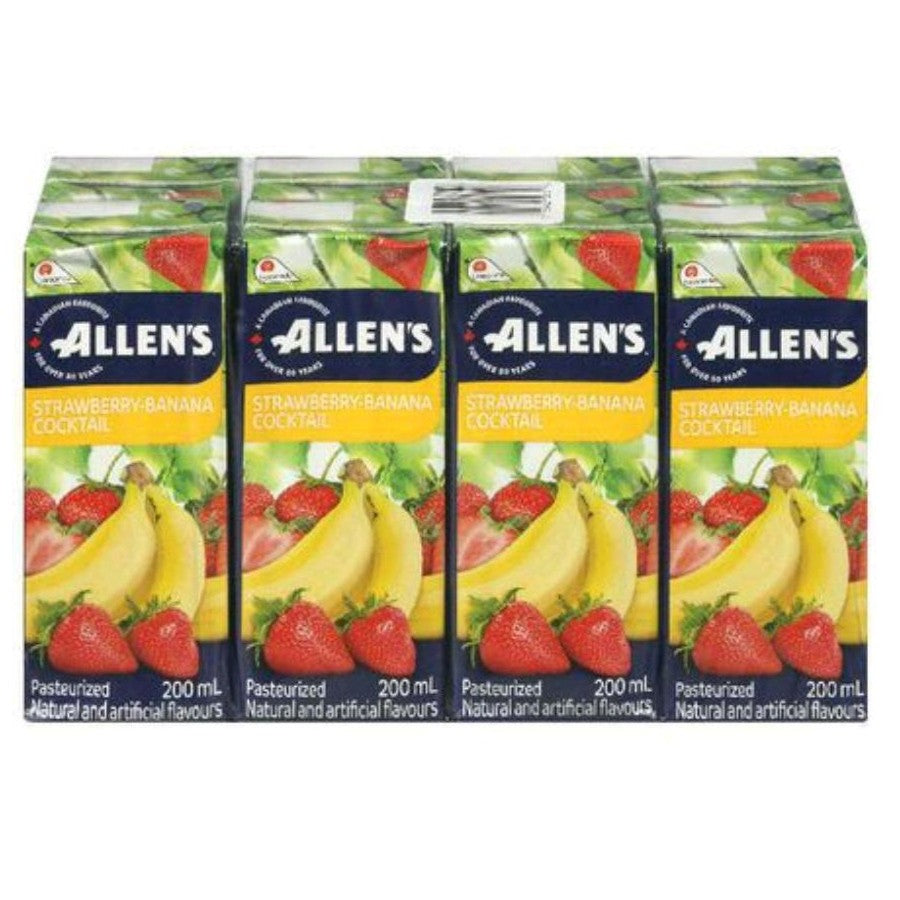 Allen's Strawberry Banana 8×200ml