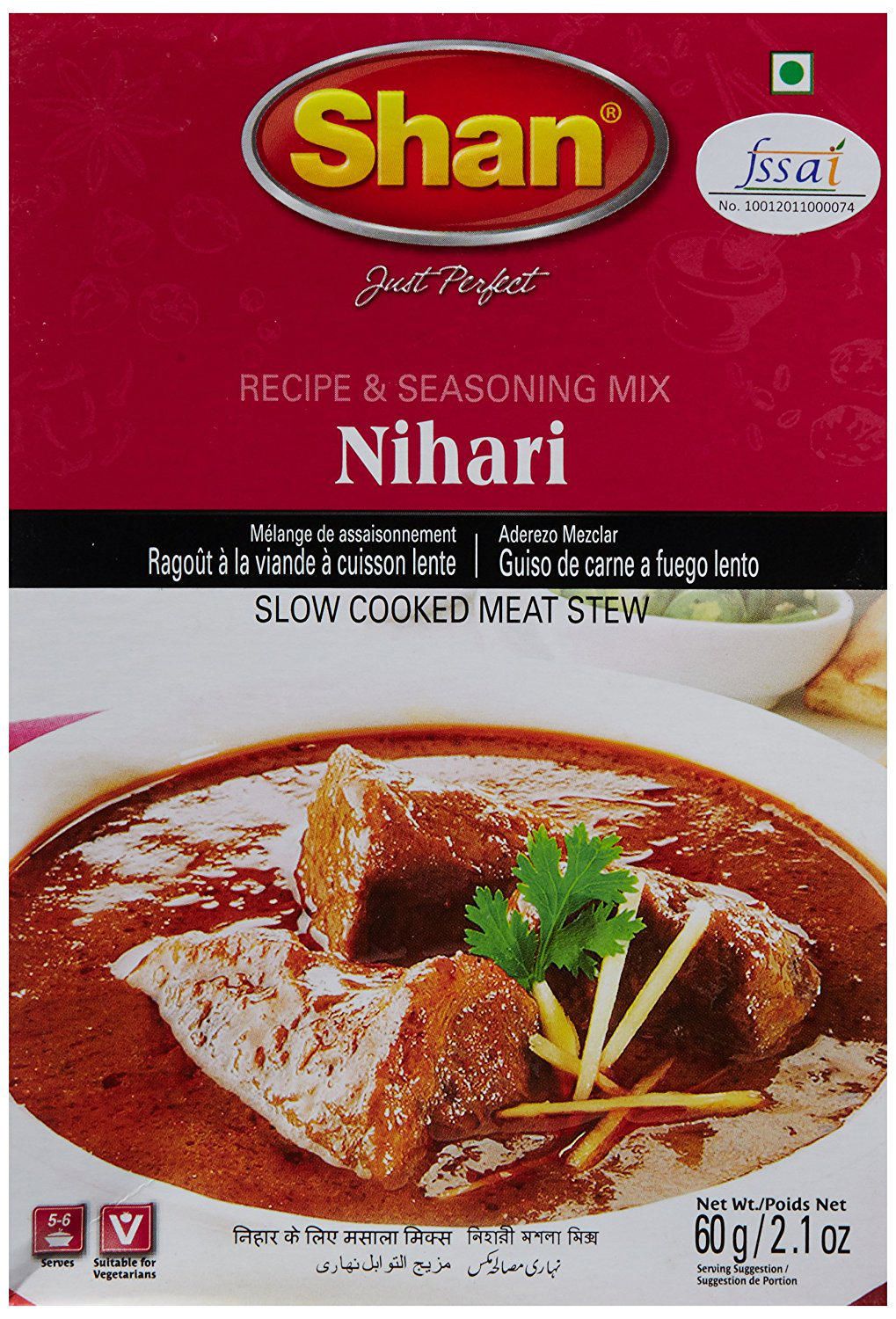 Shan Nihari Recipe and Seasoning Mix 50g