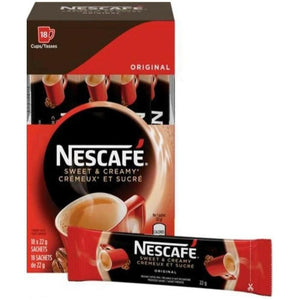 NESCAFÉ Sweet & Creamy Original, Instant Coffee Sachets
18×22 g