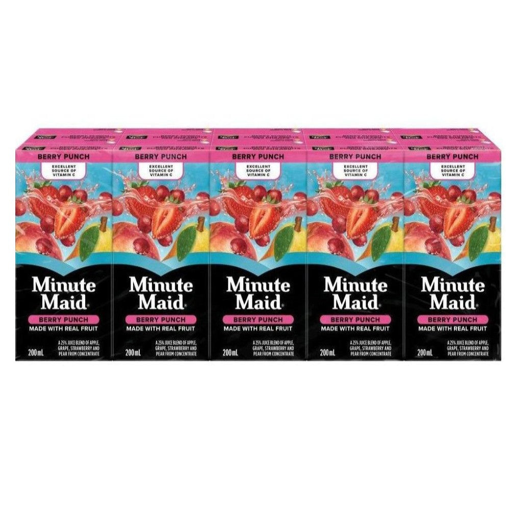 Minute Maid•Berry Punch 200mL carton, 8 pack
