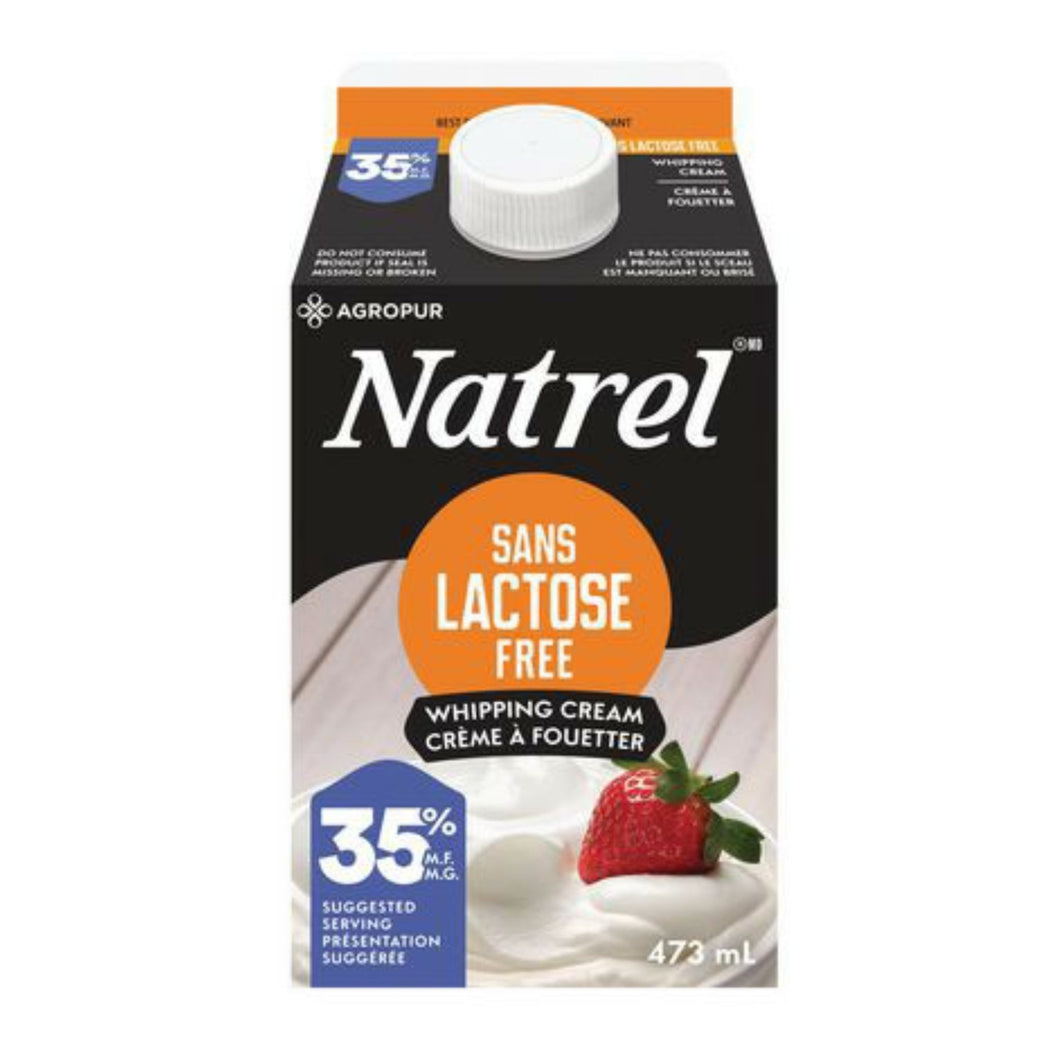 Natrel Lactose Free 35% Whipping Cream 473 ml